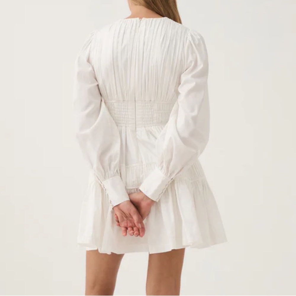 Aje World - Fallingwater Ruched Mini Dress - Picture 4 of 5